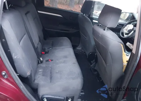 2017 Toyota Highlander Le from USA, damaged, VIN 5TDZARFH4HS030309